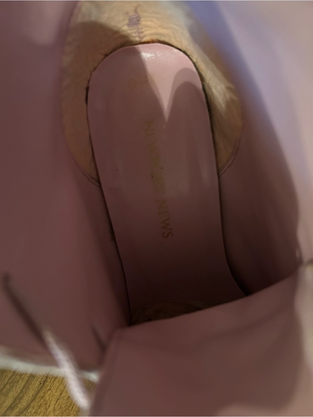 Pink Women's Heeled Shoe - Elegant Pink Finish